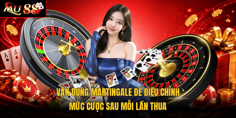 Vận dụng Martingale để điều chỉnh mức cược sau mỗi lần thua